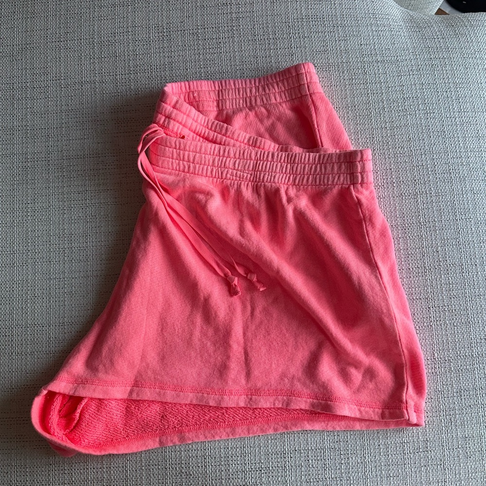 SKIMS Modal French Terry Coral Relaxed Shorts Size XL - Picture 8 of 8